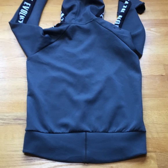 Oakley Performance Fit Men Zip Up Hoodie Charcoal RN 96548 Size Small - Picture 7 of 7